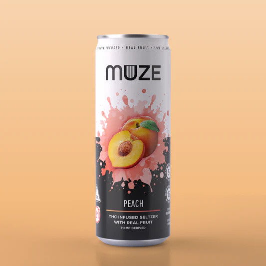 Muze THC Peach 4-Pack
